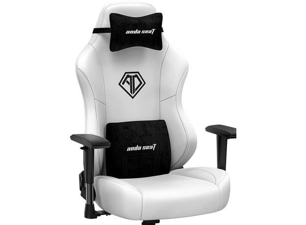 Кресло игровое Anda Seat Phantom 3 Size L White (AD18Y-06-W-PV) - изображение 5