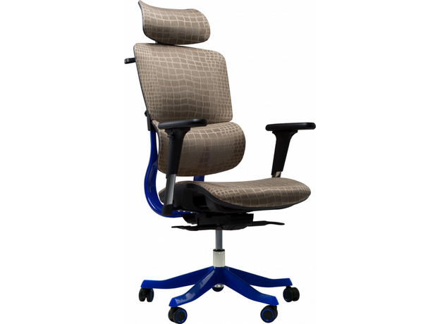 Кресло для геймеров GT RACER X-626 Gray/Blue - изображение 2