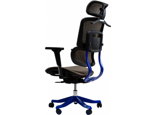 Кресло для геймеров GT RACER X-626 Gray/Blue - изображение 3