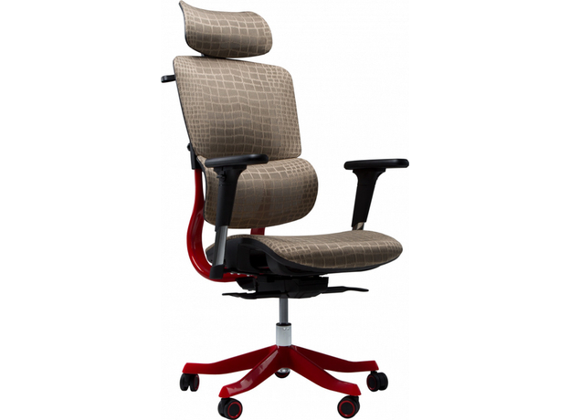 Кресло для геймеров GT RACER X-626 Gray/Red - изображение 2