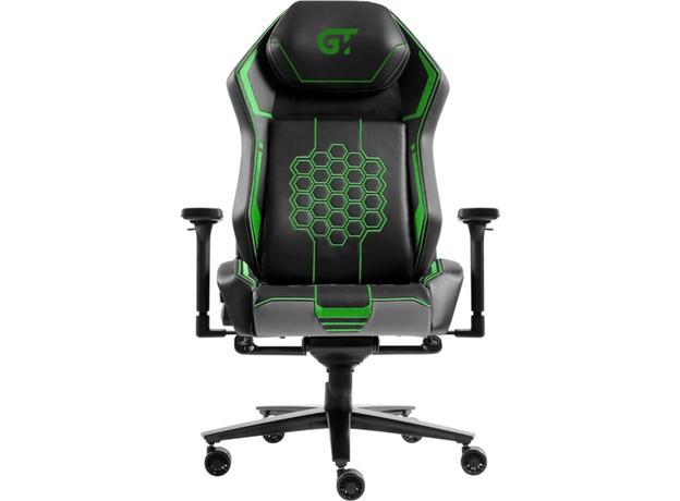 Кресло GT Racer X-5348 Black/Green 