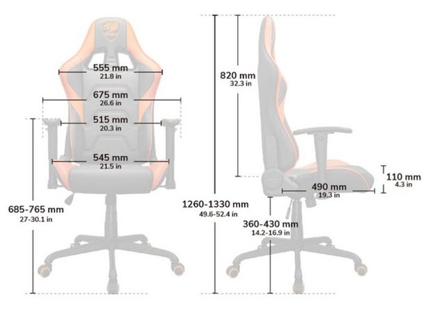 Кресло геймерское Cougar Armor Elite White - изображение 6