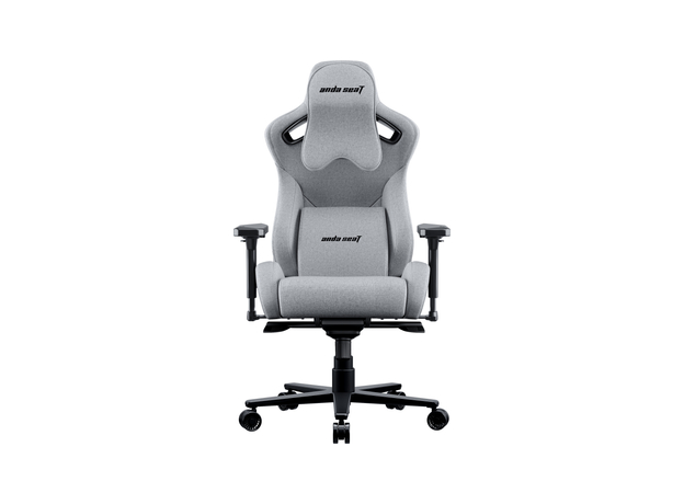 Кресло игровое Anda Seat Kaiser 2 Pro Size XL Gray Linen Fabric (AD12YXL-17-G-F-G01) 
