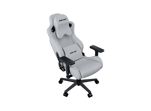 Кресло игровое Anda Seat Kaiser 2 Pro Size XL Gray Linen Fabric (AD12YXL-17-G-F-G01) - изображение 4