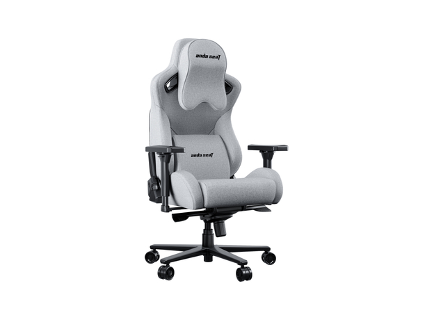 Кресло игровое Anda Seat Kaiser 2 Pro Size XL Gray Linen Fabric (AD12YXL-17-G-F-G01) - изображение 7