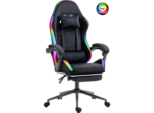 Геймерское кресло GT RACER X-2325 Fabric Black L 