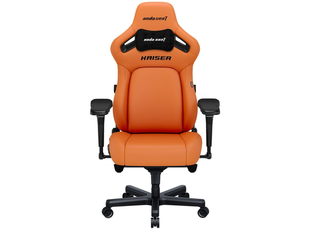 Кресло игровое Anda Seat Kaiser 4 Size L Orange Premium PVC (AD12YDDC-L-20-O-PV/C) 