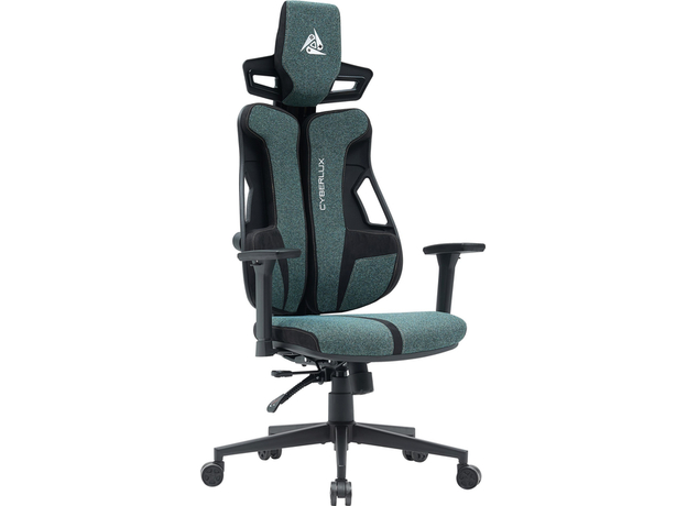 Геймерское кресло Cyberlux V8 Fabric Green (GM- V8 FZ) 