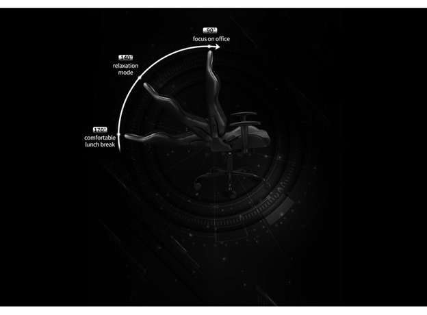 Кресло для геймеров 1STPLAYER S02 Black/Red - изображение 6