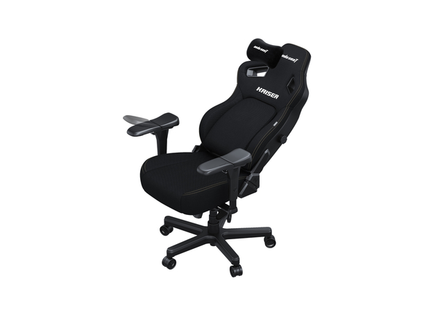 Кресло для геймеров Anda Seat Kaiser 4 Size XL Black Linen Fabric (AD12YDDC-XLL-20-B-CF) - изображение 2