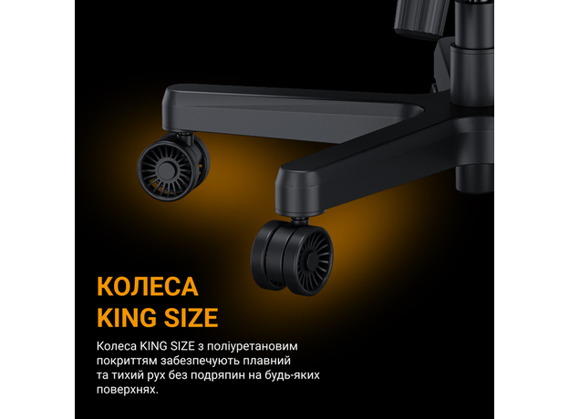 Кресло игровое Anda Seat T-Pro 2 Size XL Linen Fabric Blue/Black (AD12XLLA-01-SB-F) - изображение 21