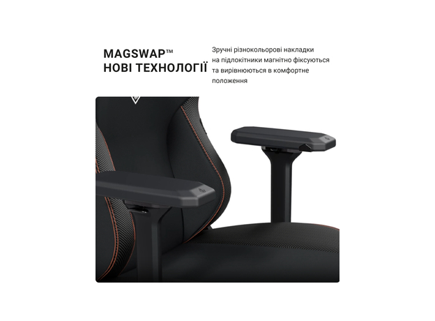 Кресло игровое Anda Seat Kaiser 3 Size L Maroon (AD12YDC-L-01-A-PV/C) - изображение 11
