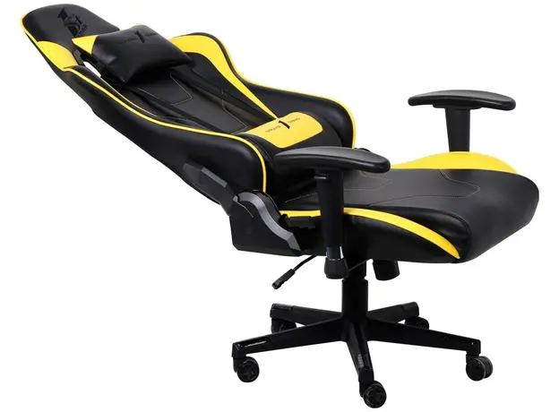 Кресло для геймеров 1stPlayer FK2 Black-Yellow - изображение 5