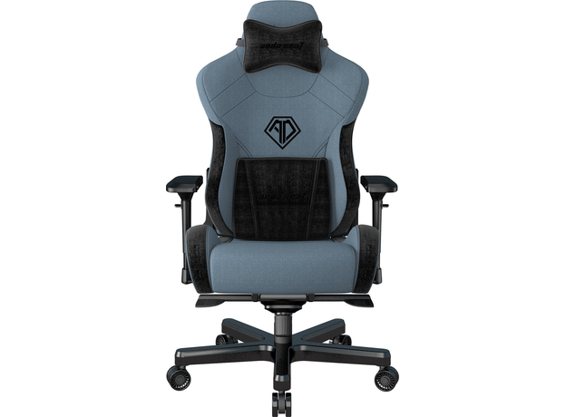 Кресло игровое Anda Seat T-Pro 2 Size XL Linen Fabric Blue/Black (AD12XLLA-01-SB-F) 