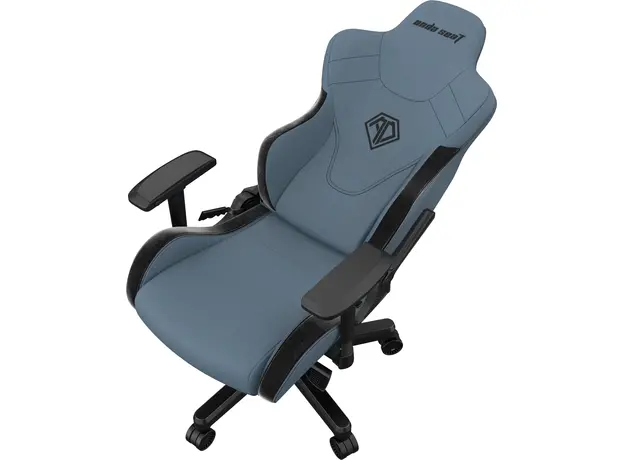 Кресло игровое Anda Seat T-Pro 2 Size XL Linen Fabric Blue/Black (AD12XLLA-01-SB-F) - изображение 9