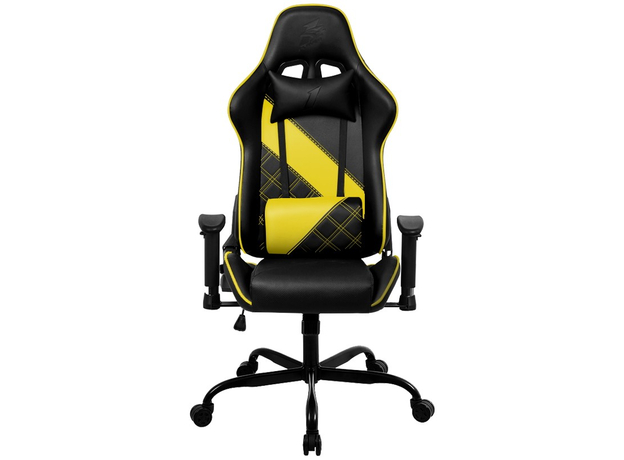 Кресло для геймеров 1STPLAYER S02 Black/Yellow 