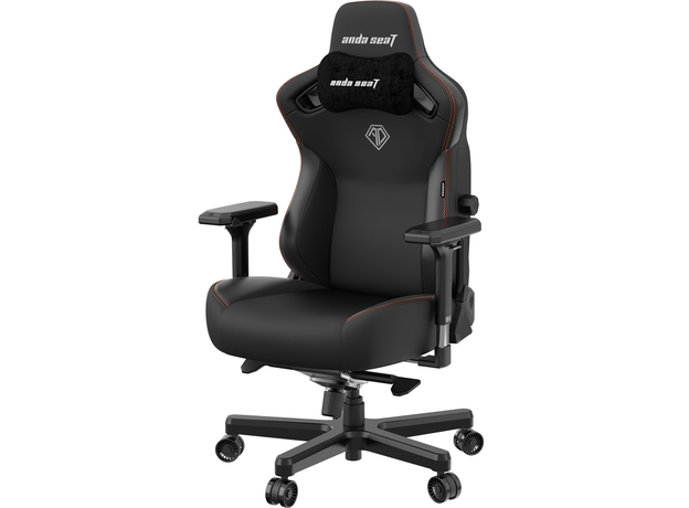 Кресло игровое Anda Seat Kaiser 3 Size XL Black (AD12YDC-XL-01-B-PVC) - изображение 3 Кресло игровое Anda Seat Kaiser 3 Size XL Black (AD12YDC-XL-01-B-PVC) - изображение 3