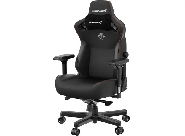 Кресло игровое Anda Seat Kaiser 3 Size XL Black (AD12YDC-XL-01-B-PVC) - изображение 3