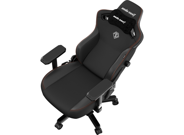 Кресло игровое Anda Seat Kaiser 3 Size XL Black (AD12YDC-XL-01-B-PVC) - изображение 9 Кресло игровое Anda Seat Kaiser 3 Size XL Black (AD12YDC-XL-01-B-PVC) - изображение 9