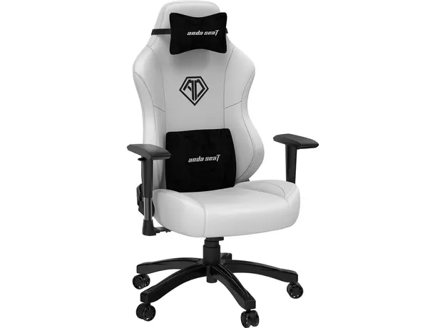 Кресло игровое Anda Seat Phantom 3 Size L White (AD18Y-06-W-PV) 