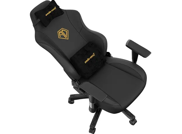 Кресло игровое Anda Seat Phantom 3 Size L Black & Gold (AD18Y-06-B-PVC) - изображение 5