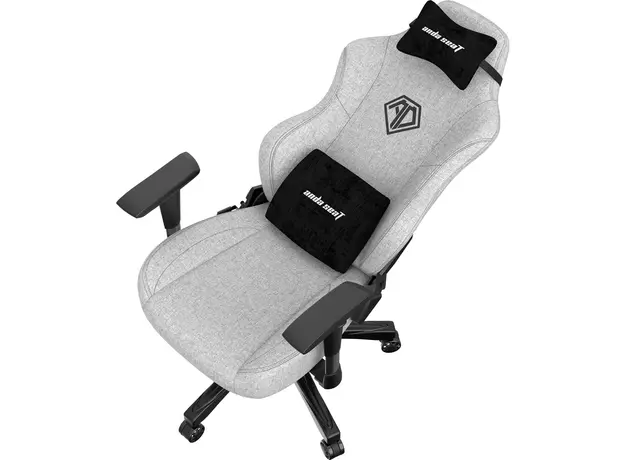 Кресло игровое Anda Seat Phantom 3 Size L Linen Fabric Dark Gray (AD18Y-06-G-F) - изображение 7