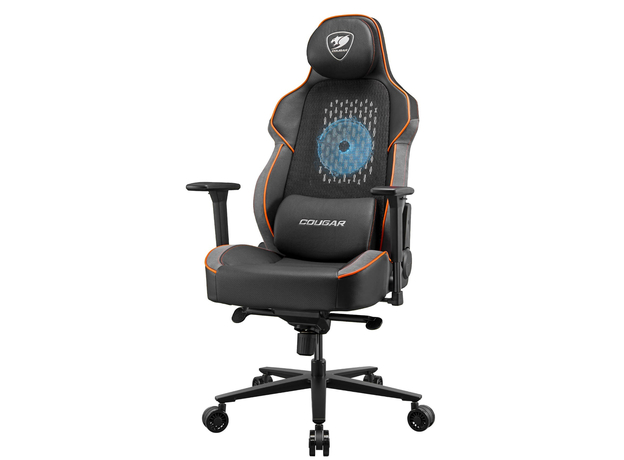 Геймерское кресло Cougar NxSys Aero Black/Orange (CGR-ARP) - изображение 2