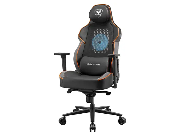 Геймерское кресло Cougar NxSys Aero Black/Orange (CGR-ARP) - изображение 2