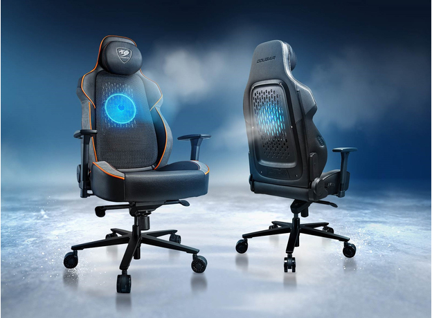 Геймерское кресло Cougar NxSys Aero Black/Orange (CGR-ARP) - изображение 16