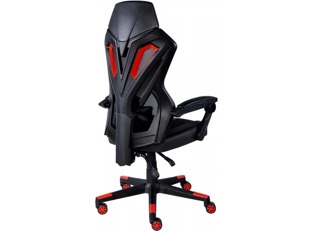 Кресло игровое Aula F010 Gaming Chair Black+red (6948391286228) - изображение 3