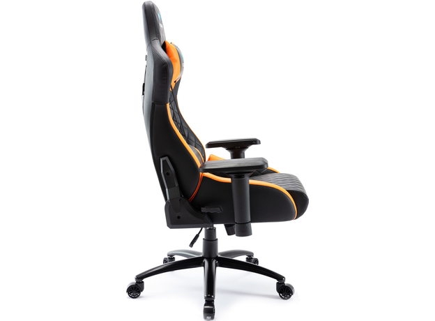 Кресло игровое Aula F1031 Gaming Chair Black+orange (6948391286211) - изображение 2