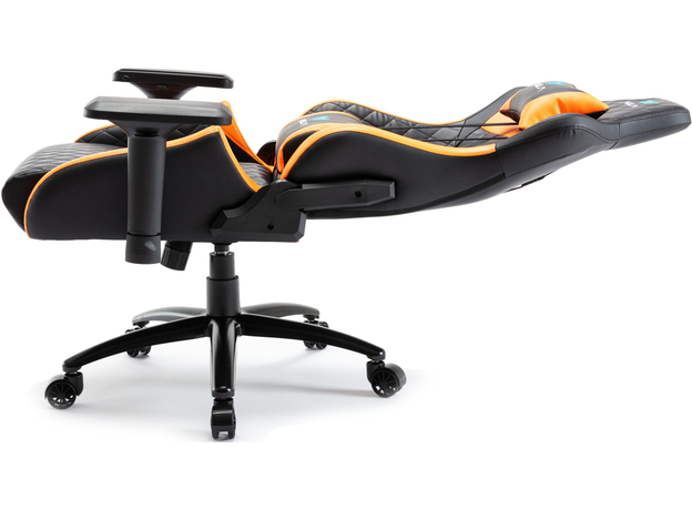 Кресло игровое Aula F1031 Gaming Chair Black+orange (6948391286211) - изображение 7