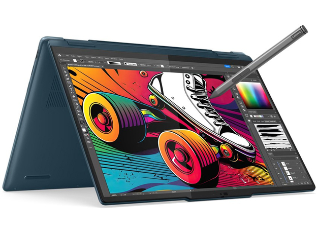 Ноутбук Lenovo Yoga 7 2-in-1 14IML9 [83DJ00CCRA] Tidal Teal - изображение 9
