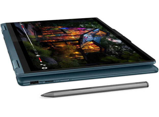 Ноутбук Lenovo Yoga 7 2-in-1 14IML9 [83DJ00CCRA] Tidal Teal - изображение 10
