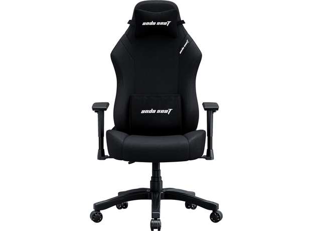 Кресло игровое Anda Seat Luna Size L Black Fabric (AD18-44-B-F) - изображение 2