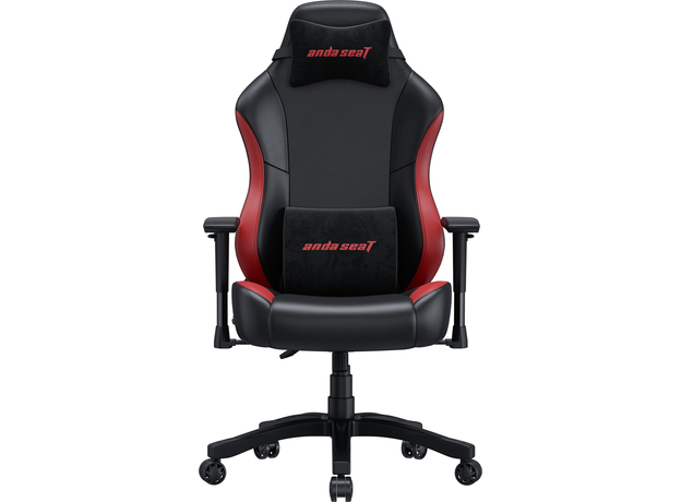 Кресло игровое Anda Seat Luna Color Size L Black/Red PVC (AD18-48-BR-PV) 