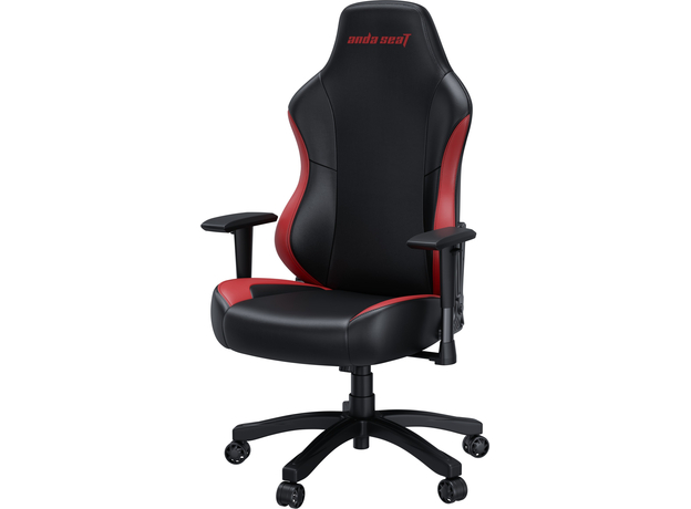 Кресло игровое Anda Seat Luna Color Size L Black/Red PVC (AD18-48-BR-PV) - изображение 4