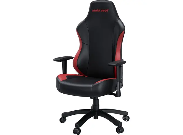 Кресло игровое Anda Seat Luna Color Size L Black/Red PVC (AD18-48-BR-PV) - изображение 4