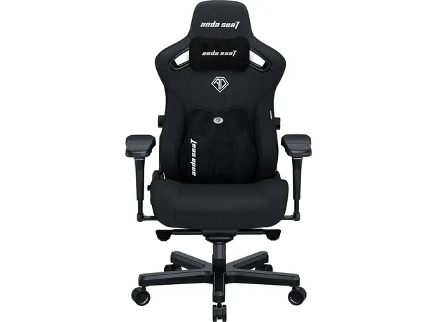 Кресло игровое Anda Seat Kaiser 3 Pro Size XL Black Fabric (AD12YDC-XL-01-B-CF-B02) 