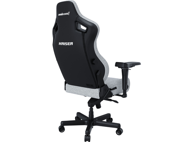 Кресло для геймеров Anda Seat Kaiser 4 Size XL Gray Linen Fabric (AD12YDDC-XLL-20-G-CF) - изображение 3