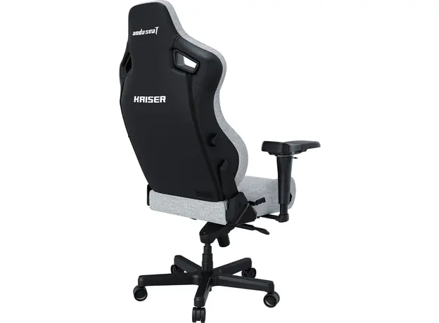 Кресло для геймеров Anda Seat Kaiser 4 Size XL Gray Linen Fabric (AD12YDDC-XLL-20-G-CF) - изображение 3