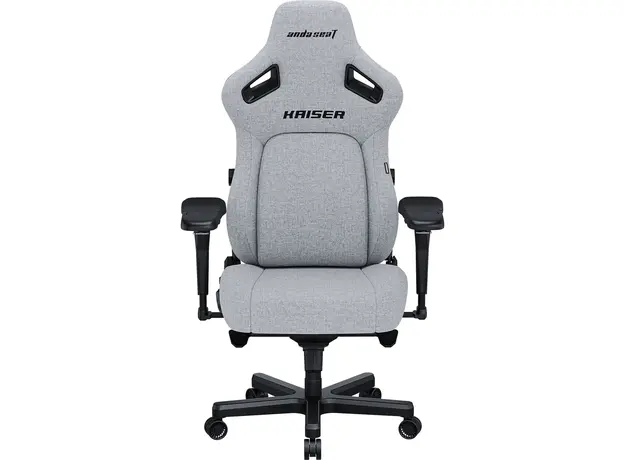Кресло для геймеров Anda Seat Kaiser 4 Size XL Gray Linen Fabric (AD12YDDC-XLL-20-G-CF) - изображение 4
