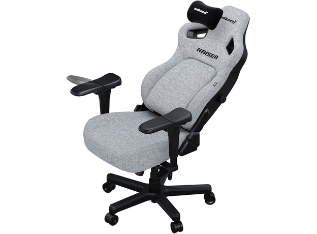 Кресло для геймеров Anda Seat Kaiser 4 Size XL Gray Linen Fabric (AD12YDDC-XLL-20-G-CF) - изображение 5