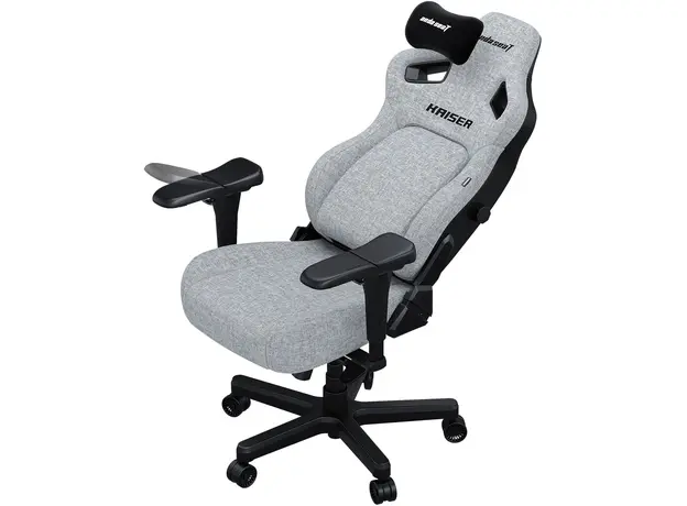 Кресло для геймеров Anda Seat Kaiser 4 Size XL Gray Linen Fabric (AD12YDDC-XLL-20-G-CF) - изображение 5