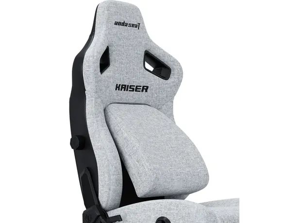 Кресло для геймеров Anda Seat Kaiser 4 Size XL Gray Linen Fabric (AD12YDDC-XLL-20-G-CF) - изображение 6