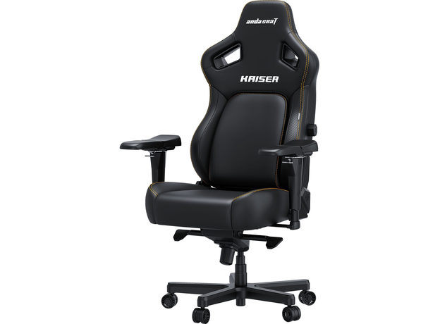 Кресло для геймеров Anda Seat Kaiser 4 Size XL Black Premium PVC (AD12YDDC-XLL-20-B-PV/C) - изображение 2