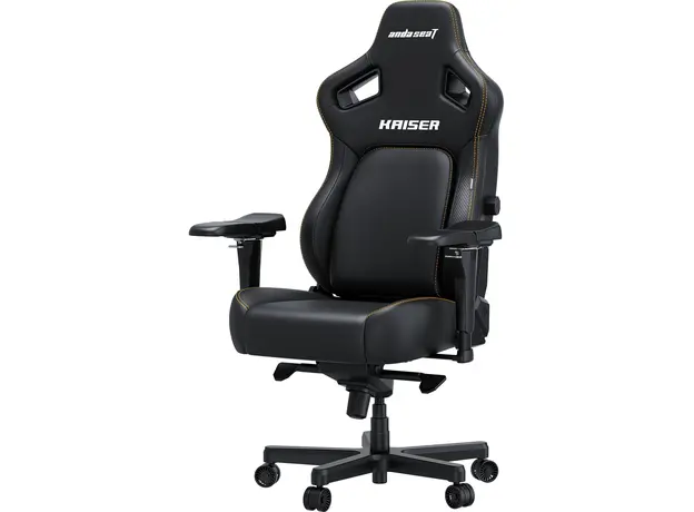 Кресло для геймеров Anda Seat Kaiser 4 Size XL Black Premium PVC (AD12YDDC-XLL-20-B-PV/C) - изображение 2