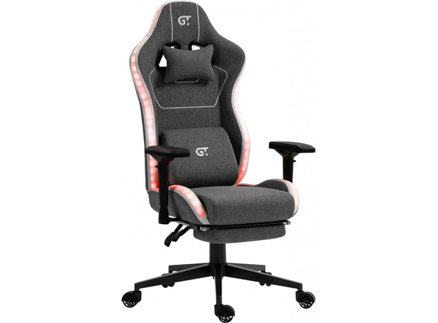 Кресло геймерское GT RACER X-2306 Fabric Gray L - изображение 3