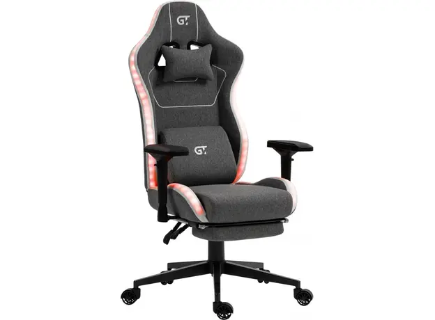 Кресло геймерское GT RACER X-2306 Fabric Gray L - изображение 3