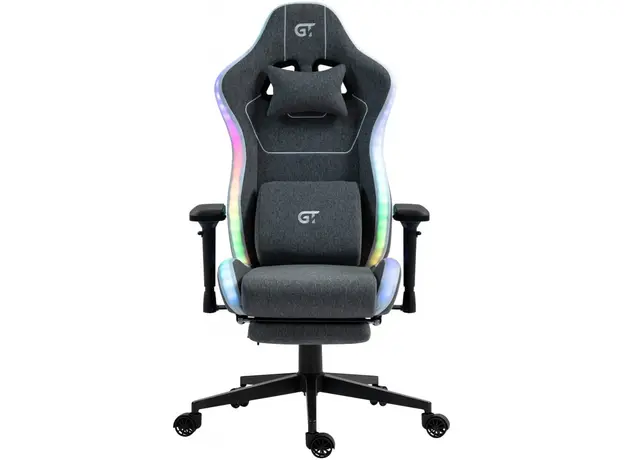 Кресло геймерское GT RACER X-2306 Fabric Gray L - изображение 7
